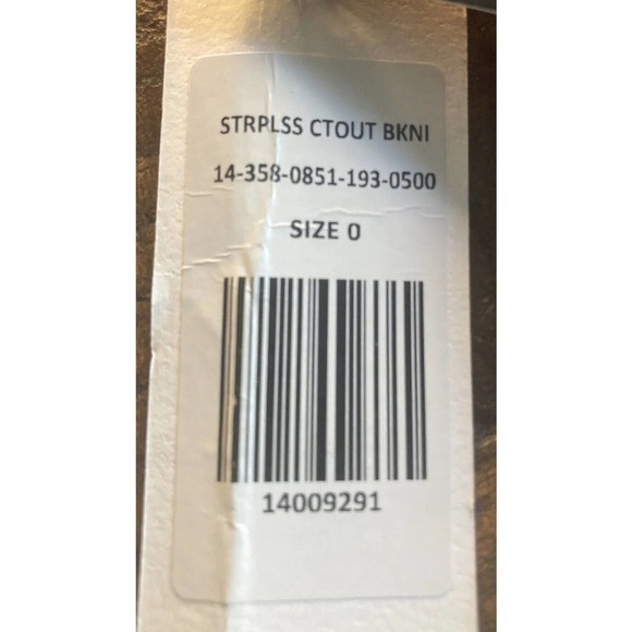 Fashion To Figure Women's Plus Size Bikini Swim TOP ONLY NWT SIZE OX/ X-LARGE - Picture 10 of 12